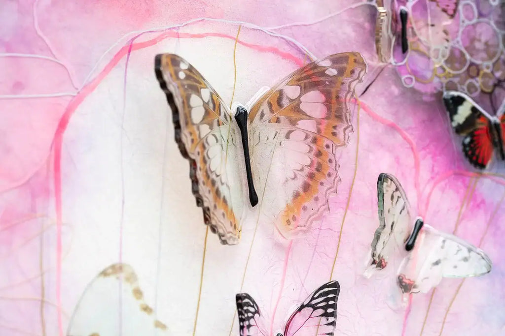 Violet Breeze - Original - SOLD by artist Kerry Darlington - Wyecliffe Galleries