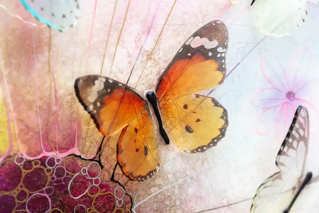 Violet Breeze - Original - SOLD by artist Kerry Darlington - Wyecliffe Galleries