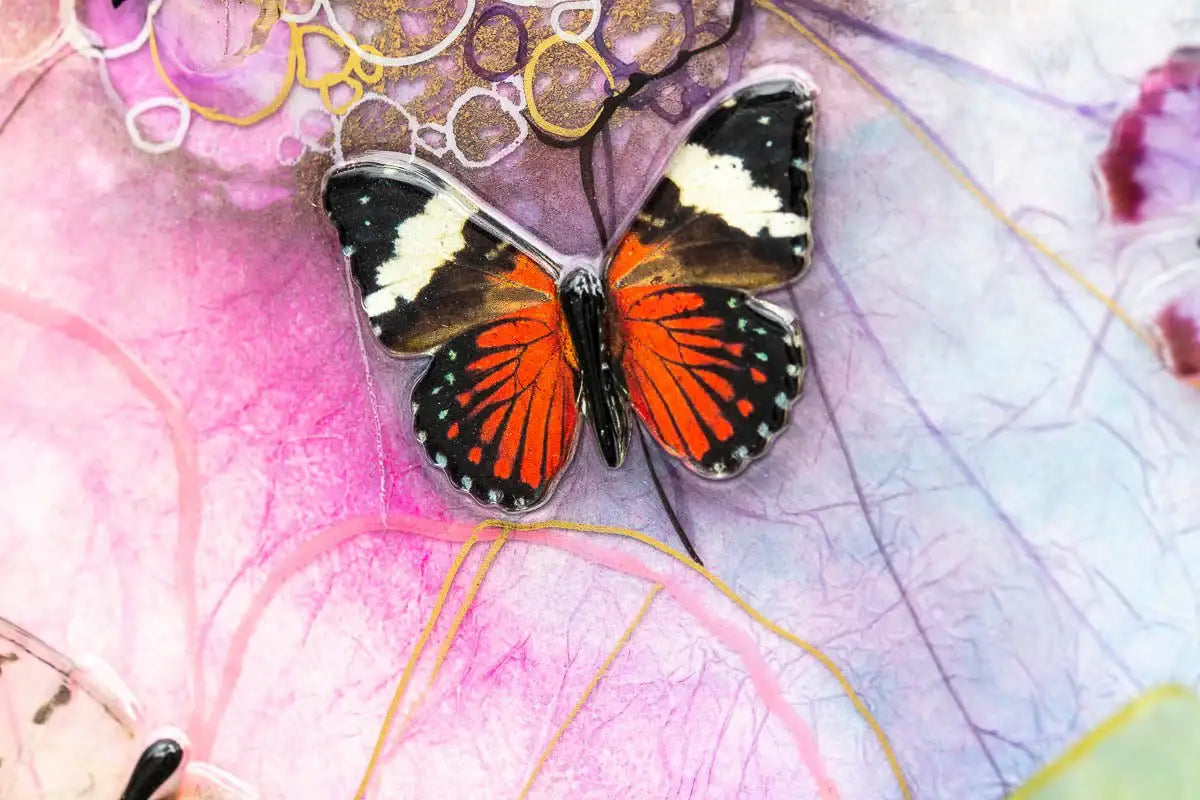 Violet Breeze - Original - SOLD by artist Kerry Darlington - Wyecliffe Galleries