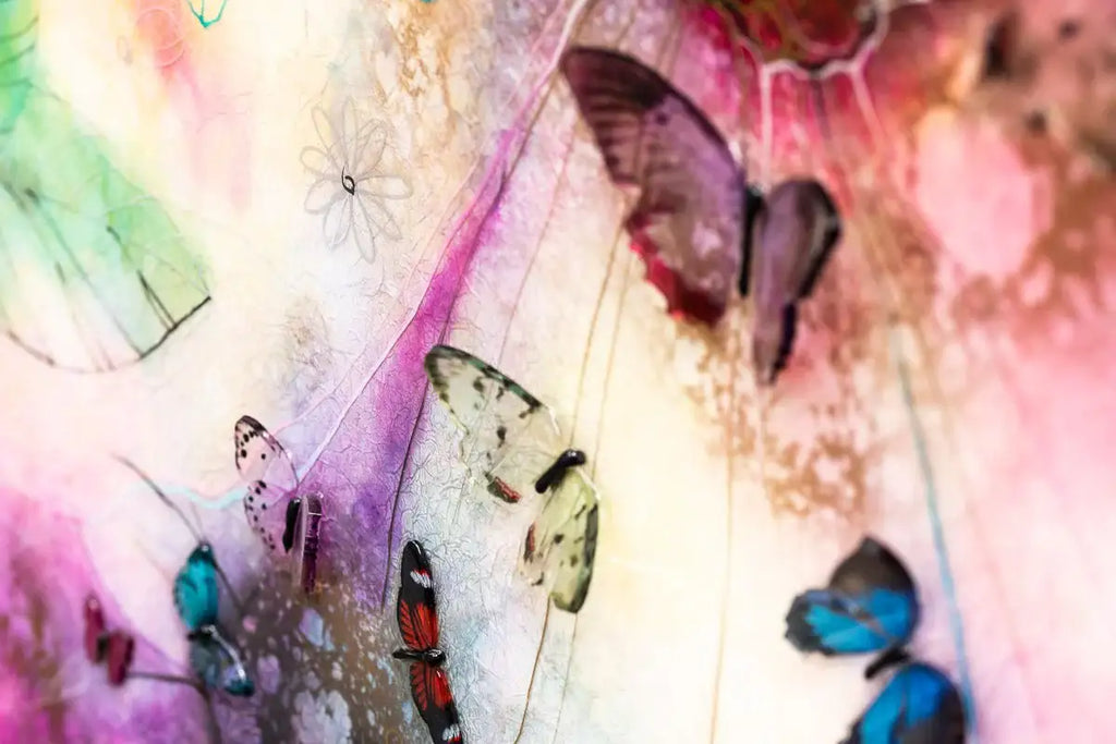 Violet Breeze - Original - SOLD by artist Kerry Darlington - Wyecliffe Galleries