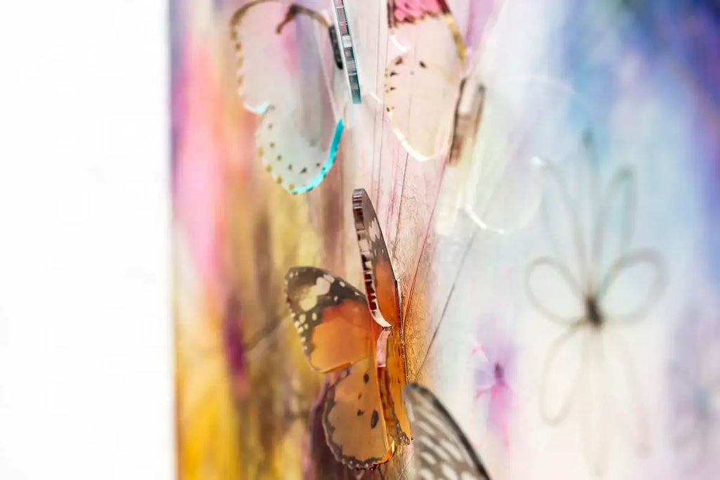 Violet Breeze - Original - SOLD by artist Kerry Darlington - Wyecliffe Galleries