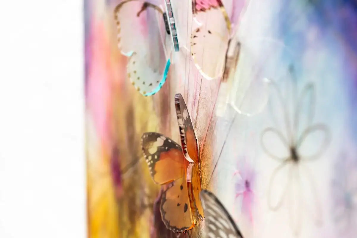 Violet Breeze - Original - SOLD by artist Kerry Darlington - Wyecliffe Galleries