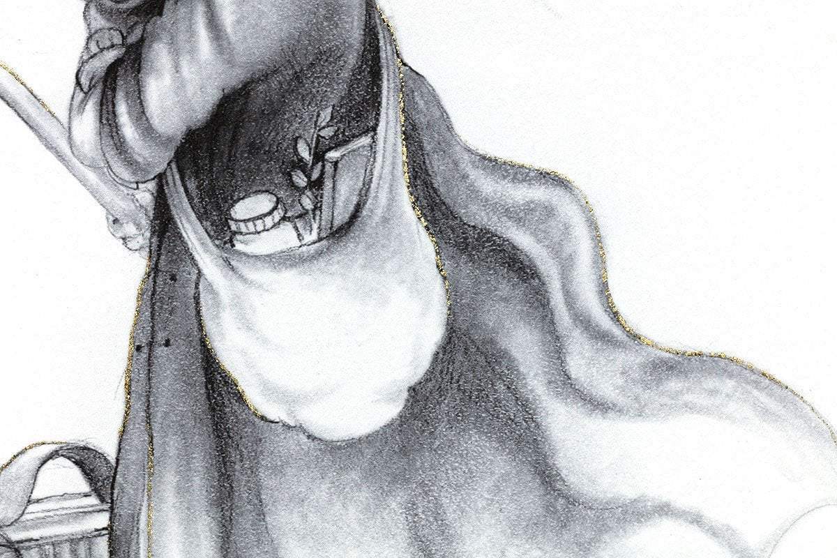 Waiting for the Night Bus Sketch - Edition by artist Kerry Darlington - Wyecliffe Galleries