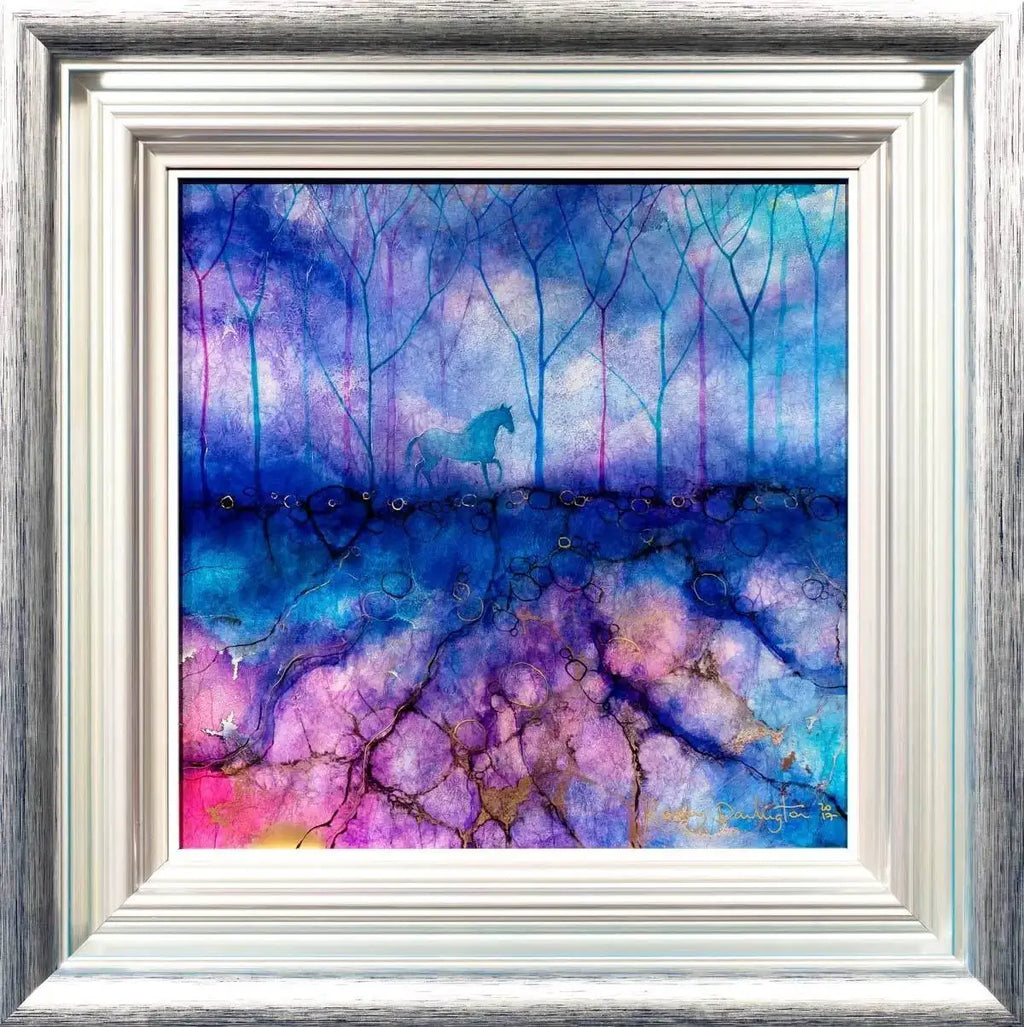 Waiting Game - Original - SOLD by artist Kerry Darlington - Wyecliffe Galleries