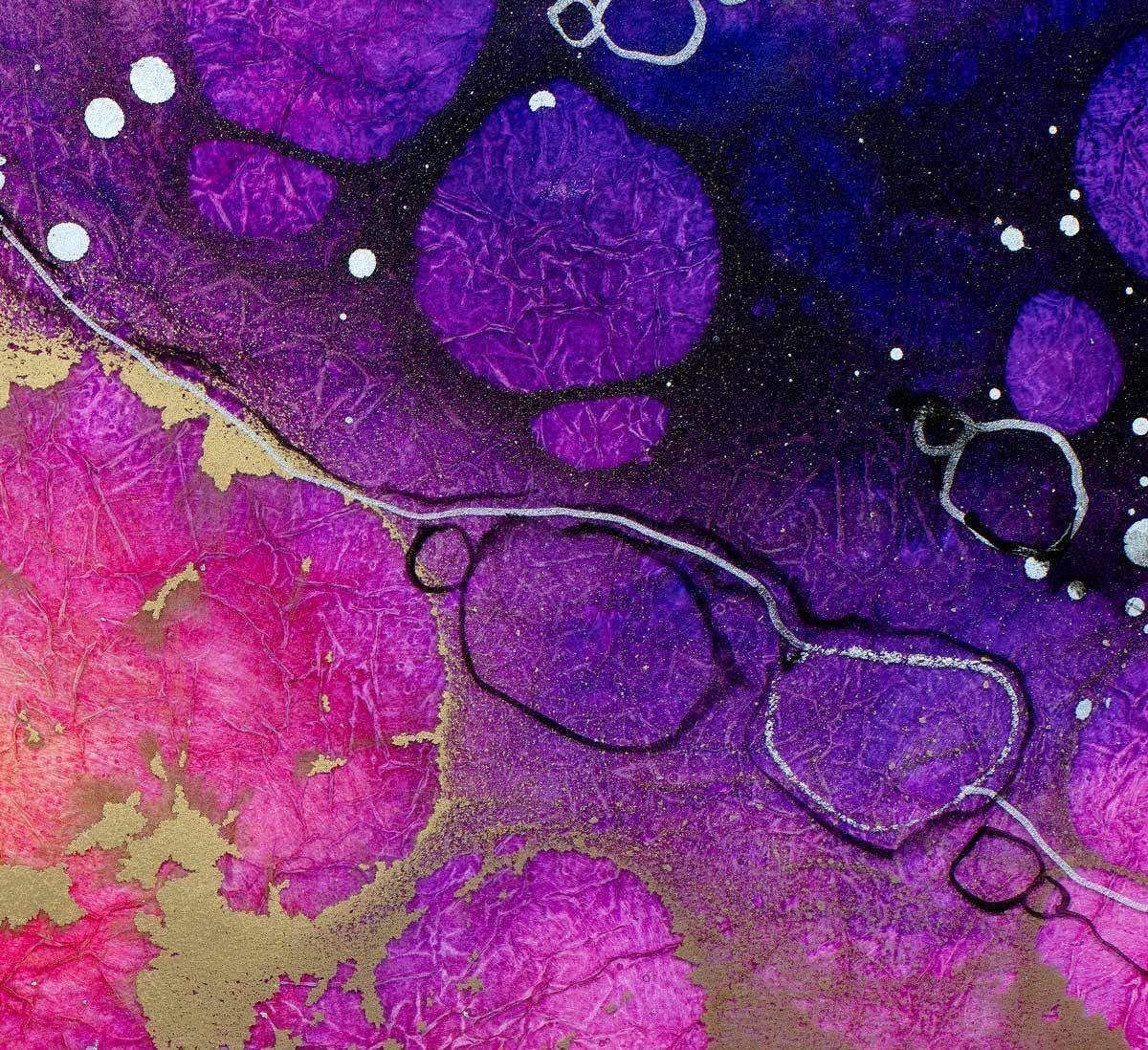 Wandering Hearts - Original - SOLD by artist Kerry Darlington - Wyecliffe Galleries