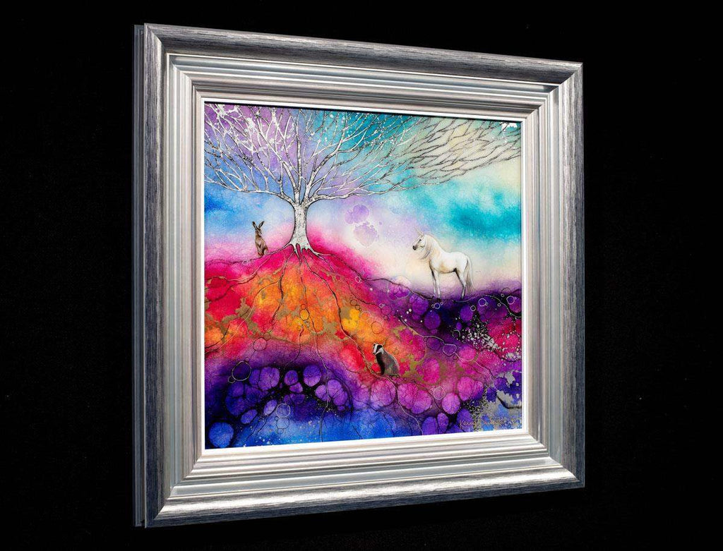 Wandering Hearts - Original - SOLD by artist Kerry Darlington - Wyecliffe Galleries