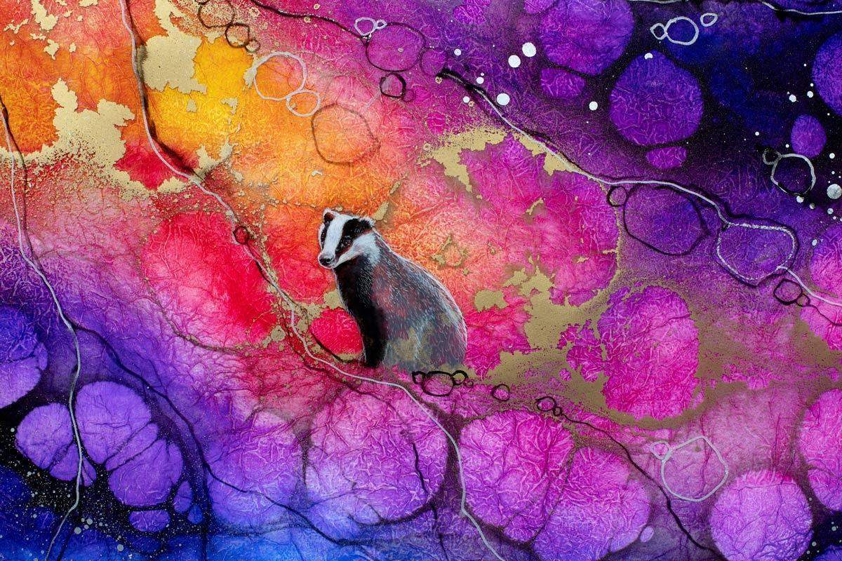 Wandering Hearts - Original - SOLD by artist Kerry Darlington - Wyecliffe Galleries