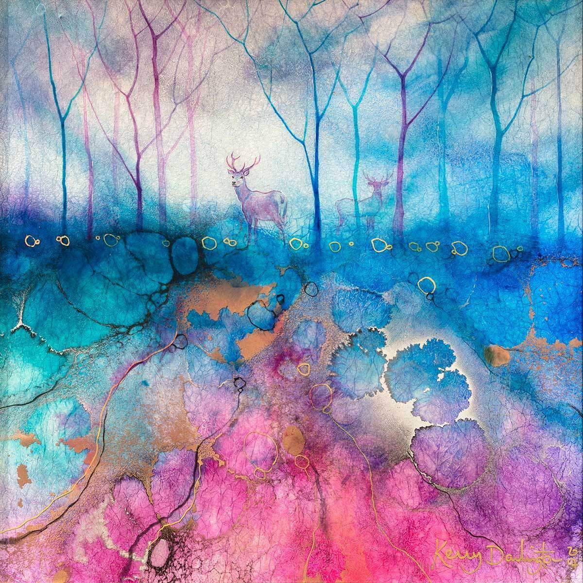 Wandering - Original - Kerry Darlington - SOLD by artist Kerry Darlington - Wyecliffe Galleries