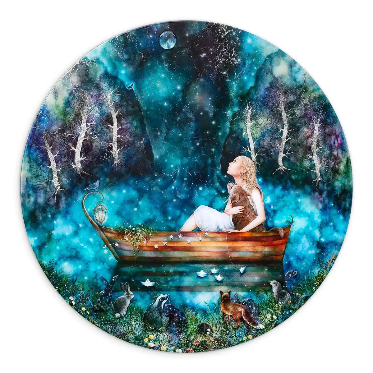 Waterfall Skies - Edition by artist Kerry Darlington - Wyecliffe Galleries