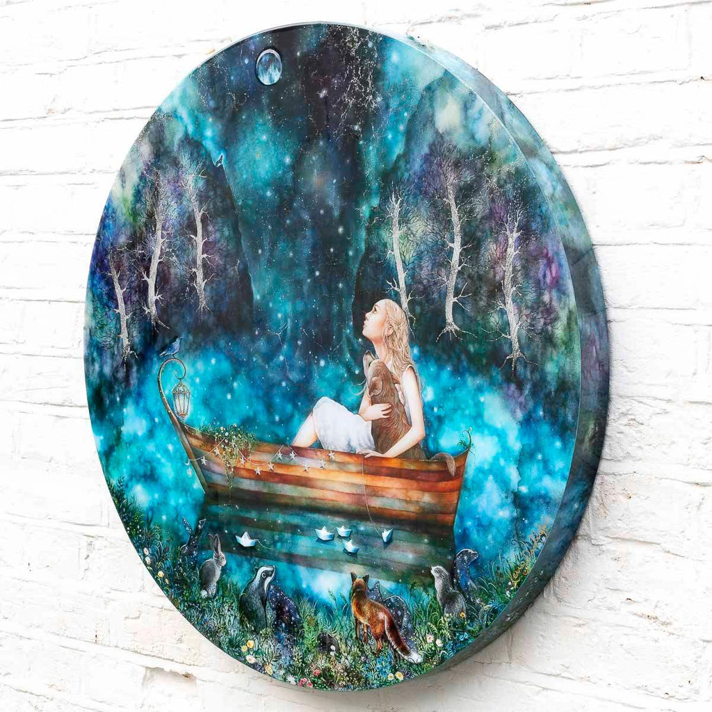 Waterfall Skies - Edition by artist Kerry Darlington - Wyecliffe Galleries