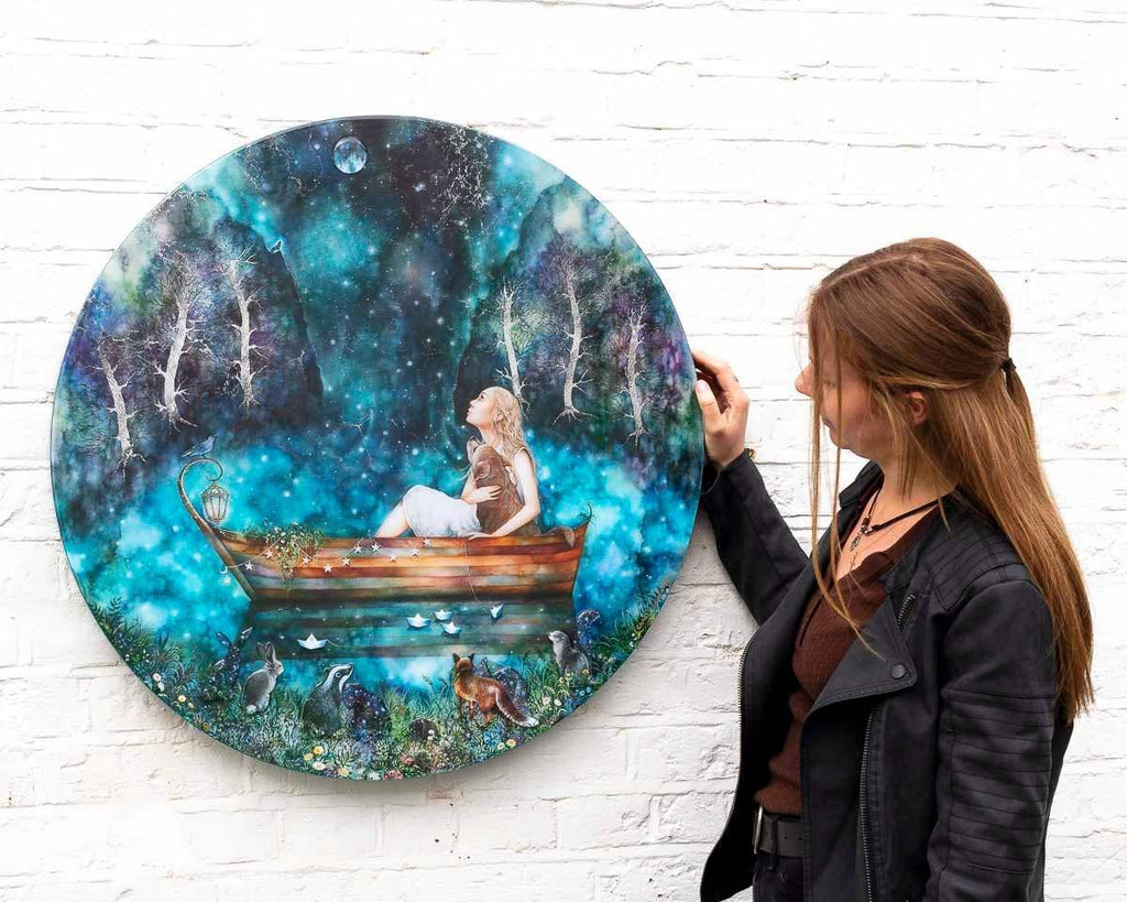 Waterfall Skies - Edition by artist Kerry Darlington - Wyecliffe Galleries