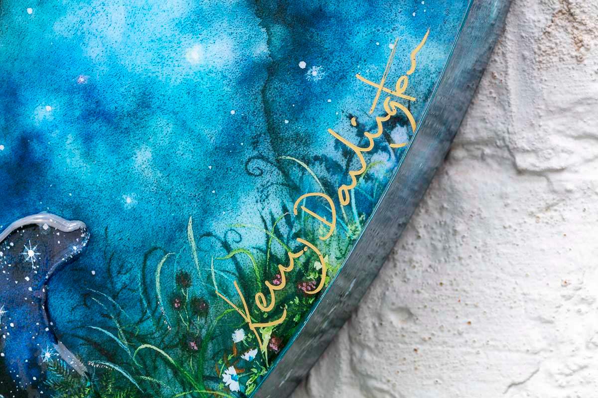 Waterfall Skies - Edition by artist Kerry Darlington - Wyecliffe Galleries