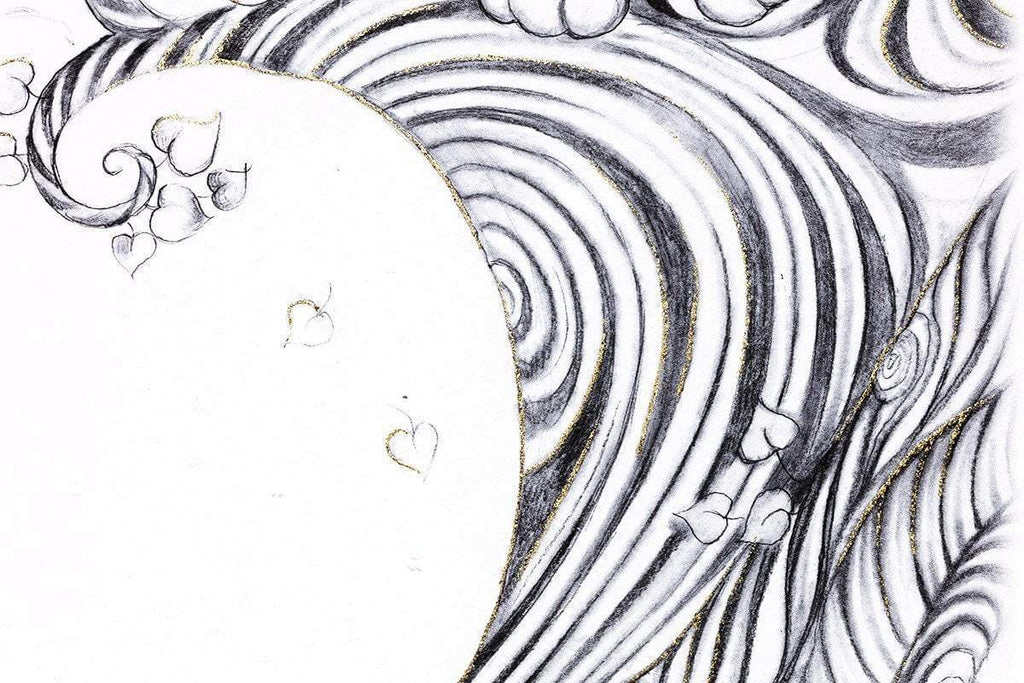 We're All Mad Here Sketch - Edition - SOLD OUT by artist Kerry Darlington - Wyecliffe Galleries