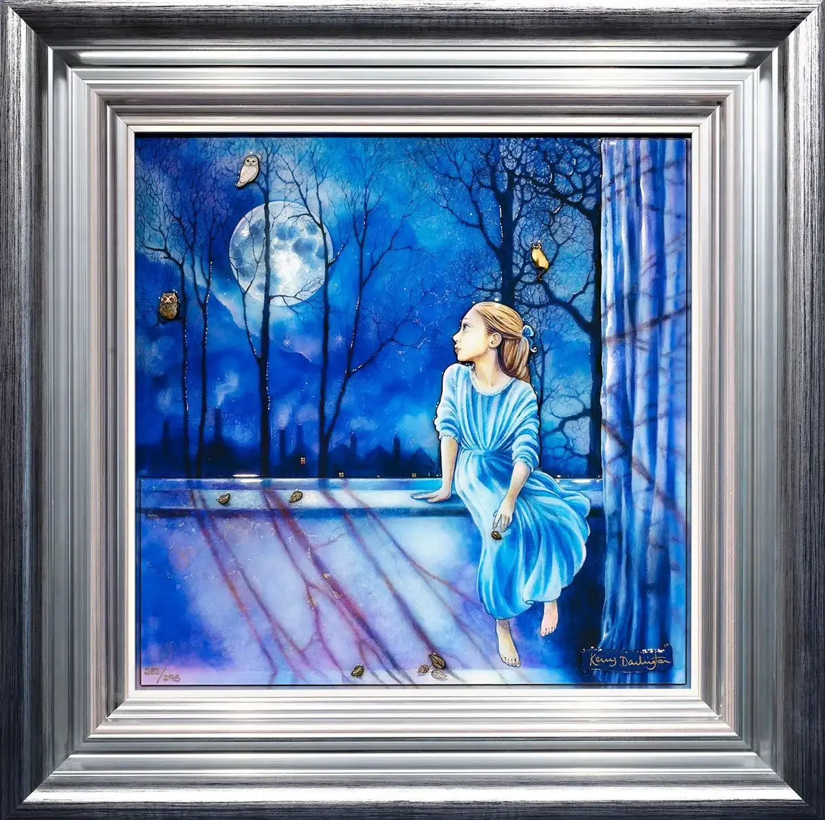 Wendy - Edition SOLD OUT by artist Kerry Darlington - Wyecliffe Galleries