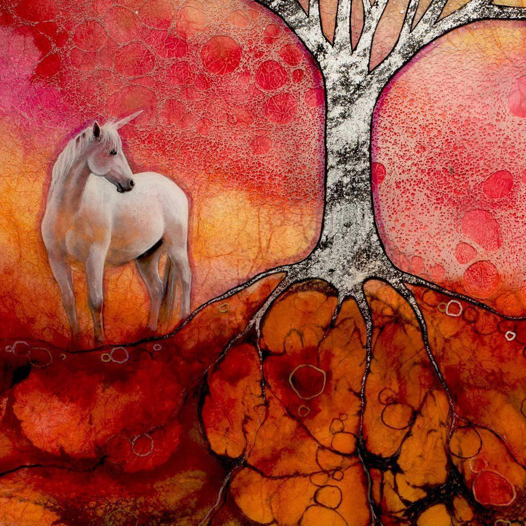 Wholeness - Original - SOLD by artist Kerry Darlington - Wyecliffe Galleries