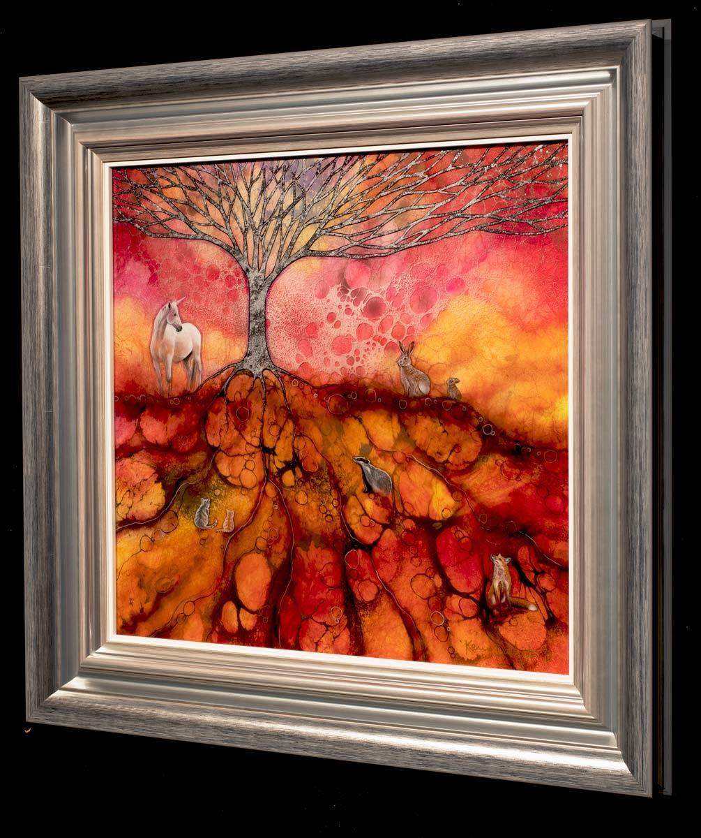 Wholeness - Original - SOLD by artist Kerry Darlington - Wyecliffe Galleries