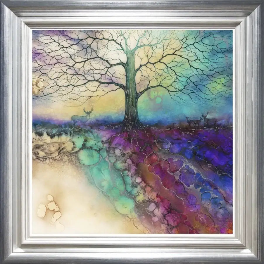 Wild and Free - SOLD OUT by artist Kerry Darlington - Wyecliffe Galleries