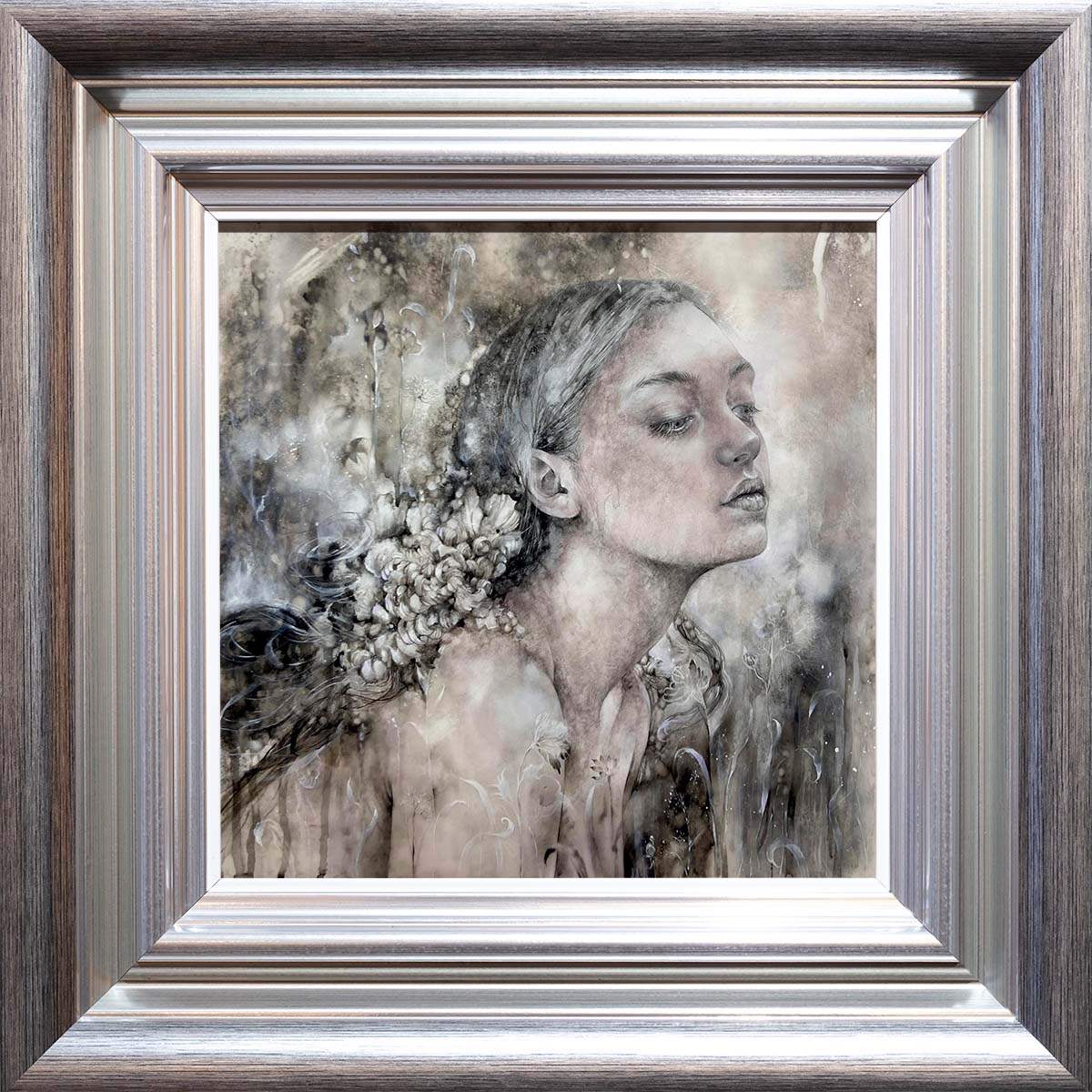 Wild Embers - Original - SOLD by artist Kerry Darlington - Wyecliffe Galleries