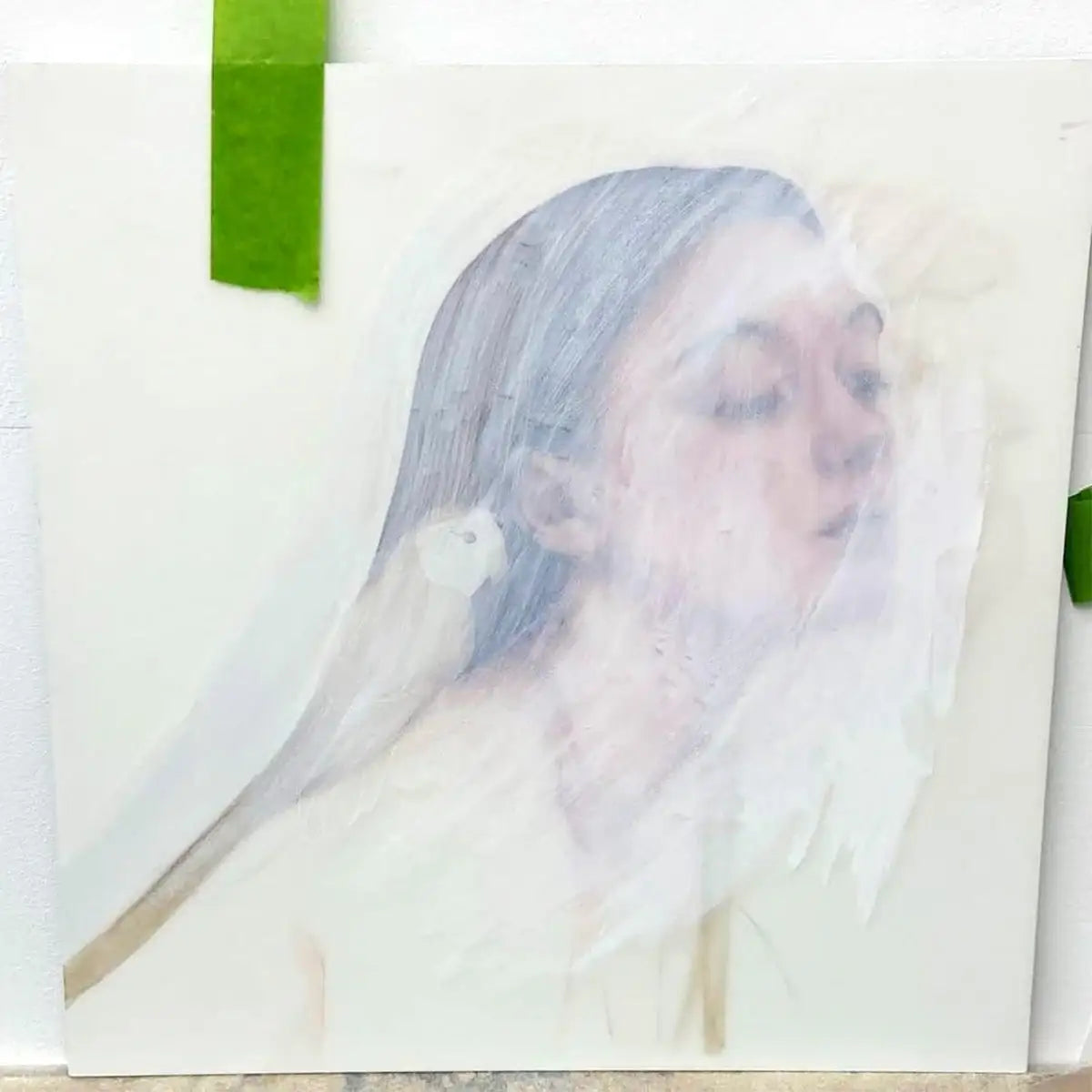 Wild Embers - Original - SOLD by artist Kerry Darlington - Wyecliffe Galleries