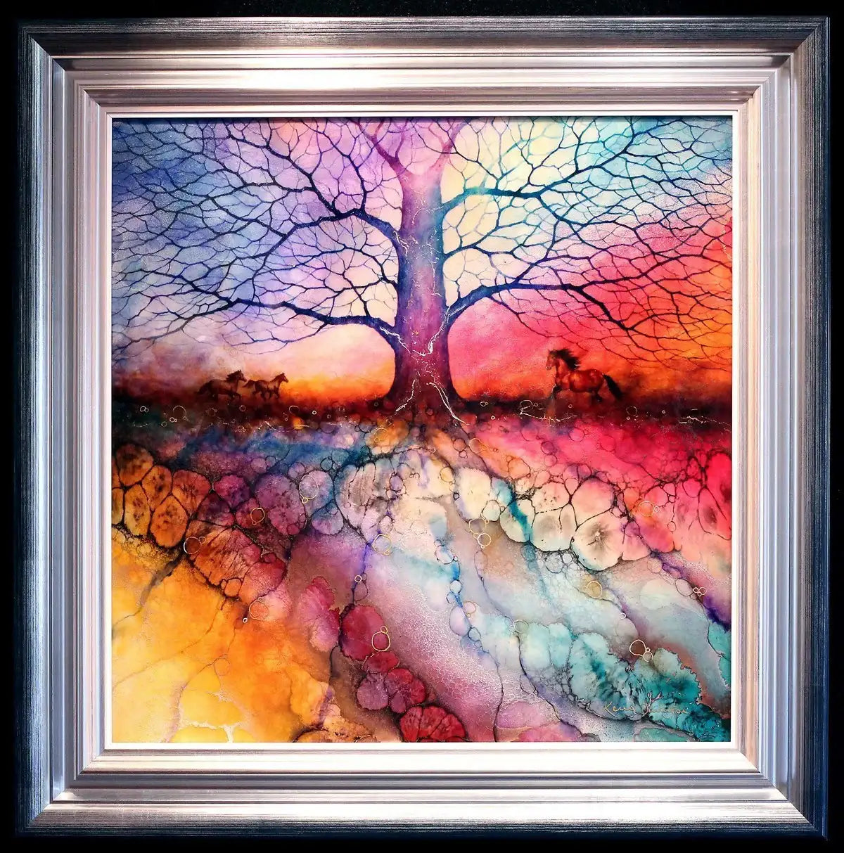 Wild Horizons - SOLD by artist Kerry Darlington - Wyecliffe Galleries