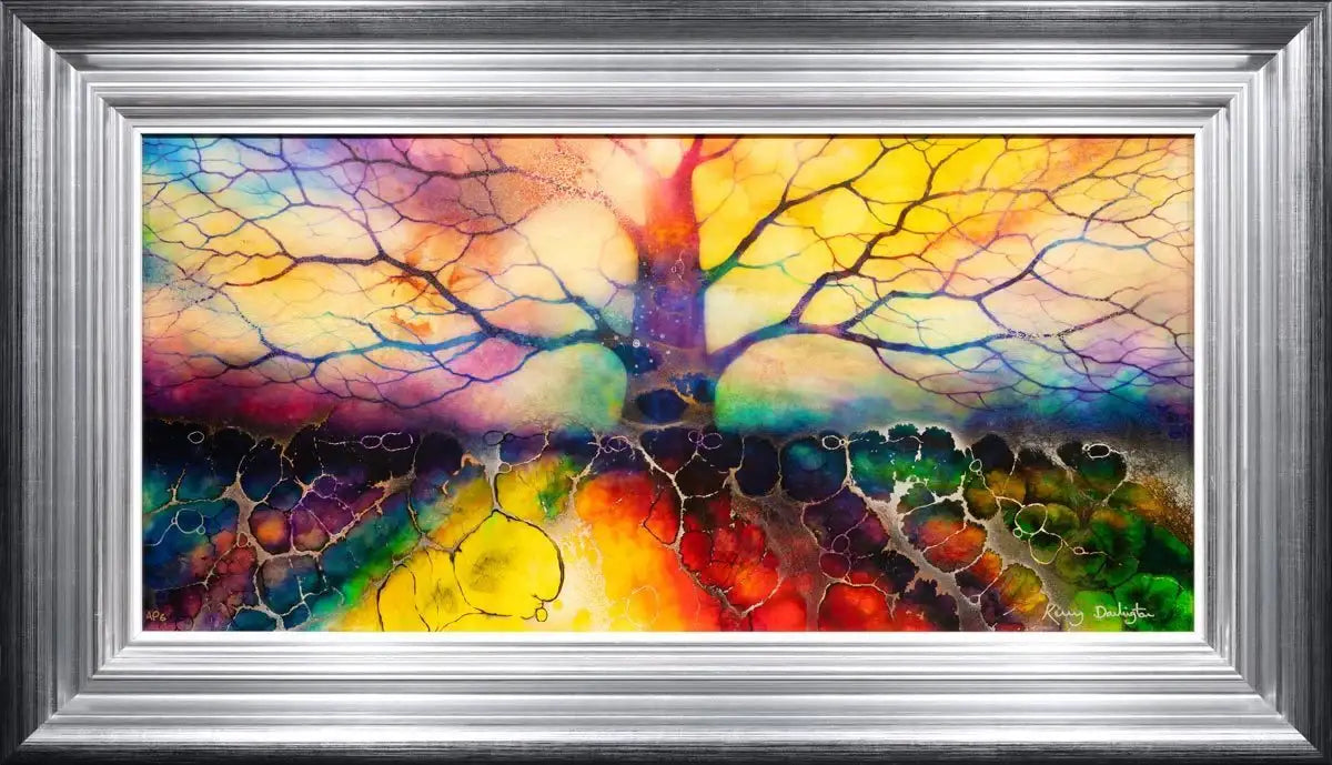 Winter Light - SOLD by artist Kerry Darlington - Wyecliffe Galleries