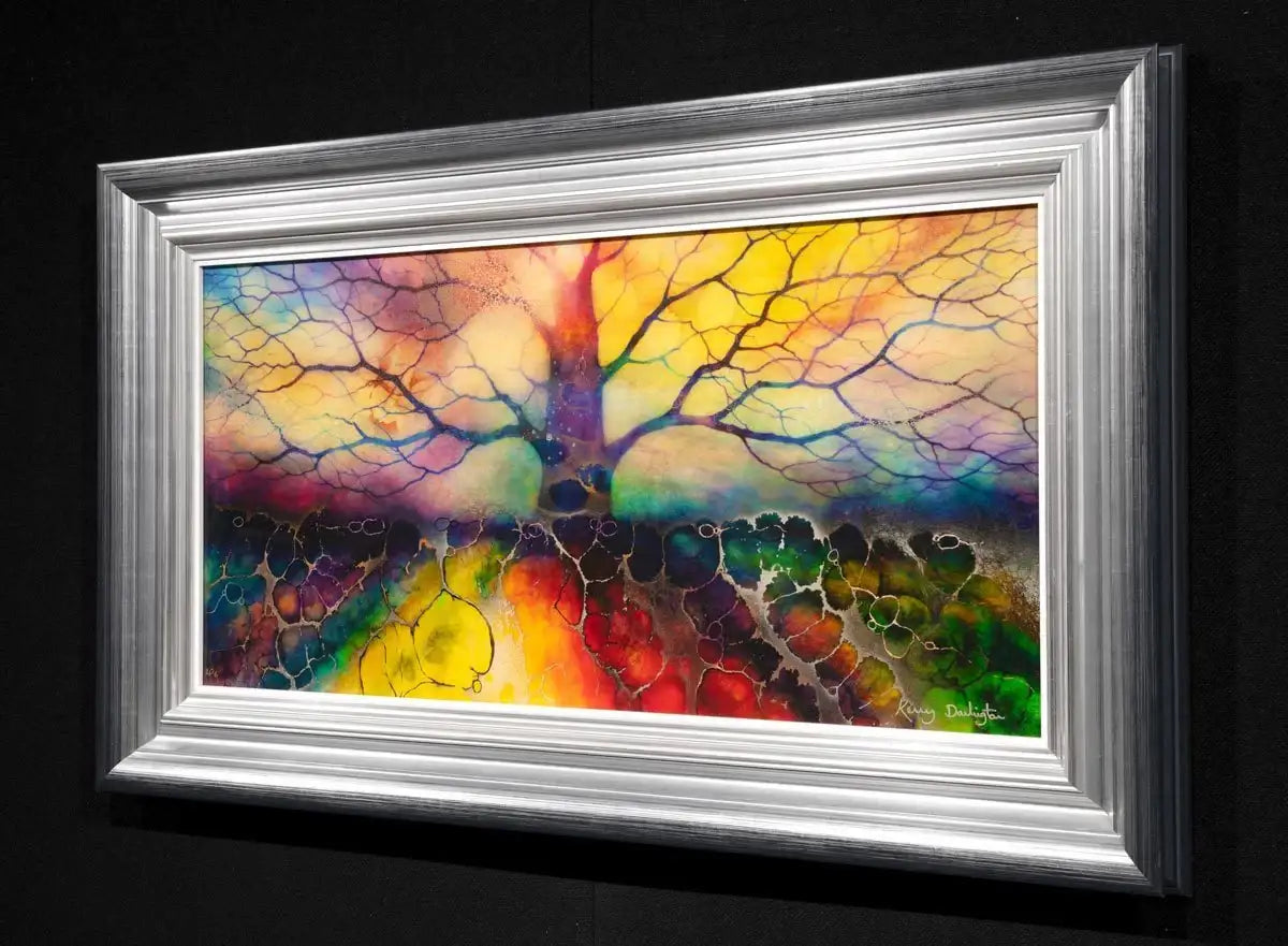 Winter Light - SOLD by artist Kerry Darlington - Wyecliffe Galleries