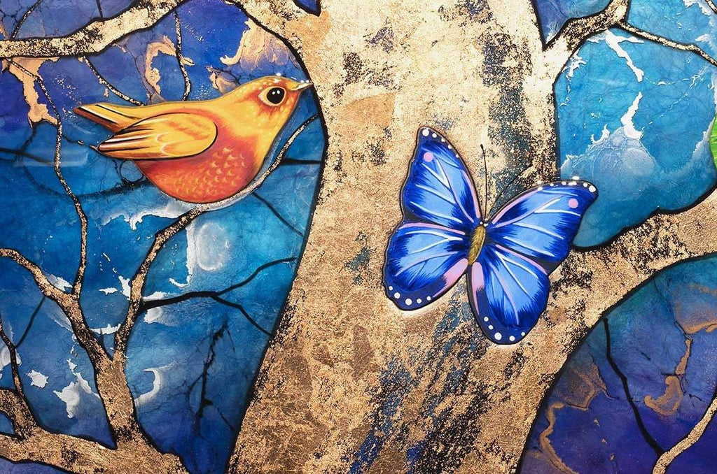 Winter Peace - SOLD by artist Kerry Darlington - Wyecliffe Galleries