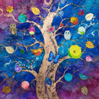 Winter Peace - SOLD by artist Kerry Darlington - Wyecliffe Galleries