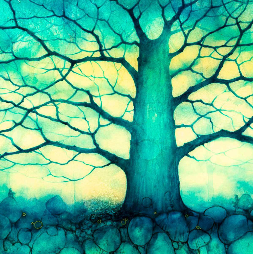 Winters Haze - Original by artist Kerry Darlington - Wyecliffe Galleries