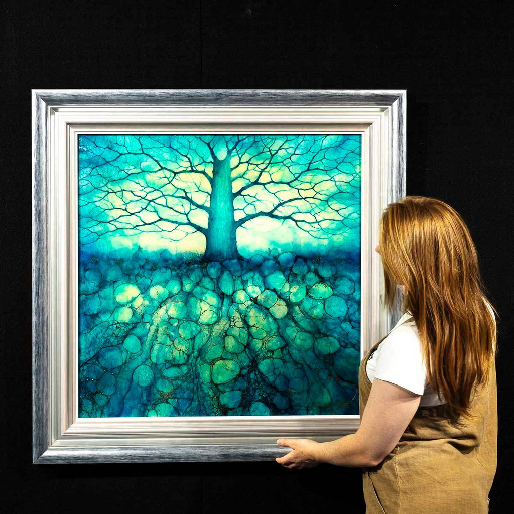 Winters Haze - Original by artist Kerry Darlington - Wyecliffe Galleries