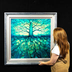 Winters Haze - Original by artist Kerry Darlington - Wyecliffe Galleries