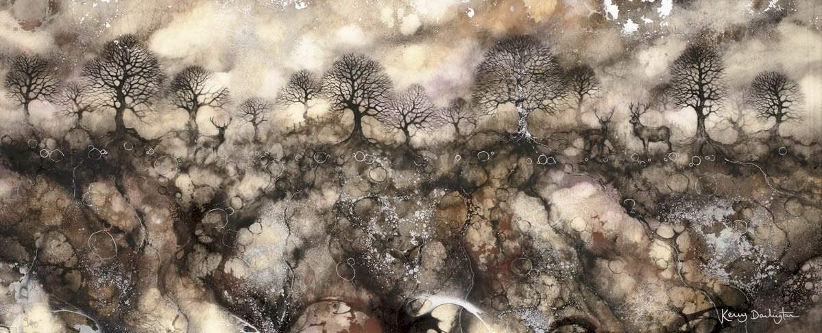 Winters Tapestry - Edition by artist Kerry Darlington - Wyecliffe Galleries