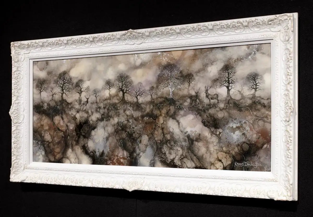 Winters Tapestry - Original - SOLD by artist Kerry Darlington - Wyecliffe Galleries