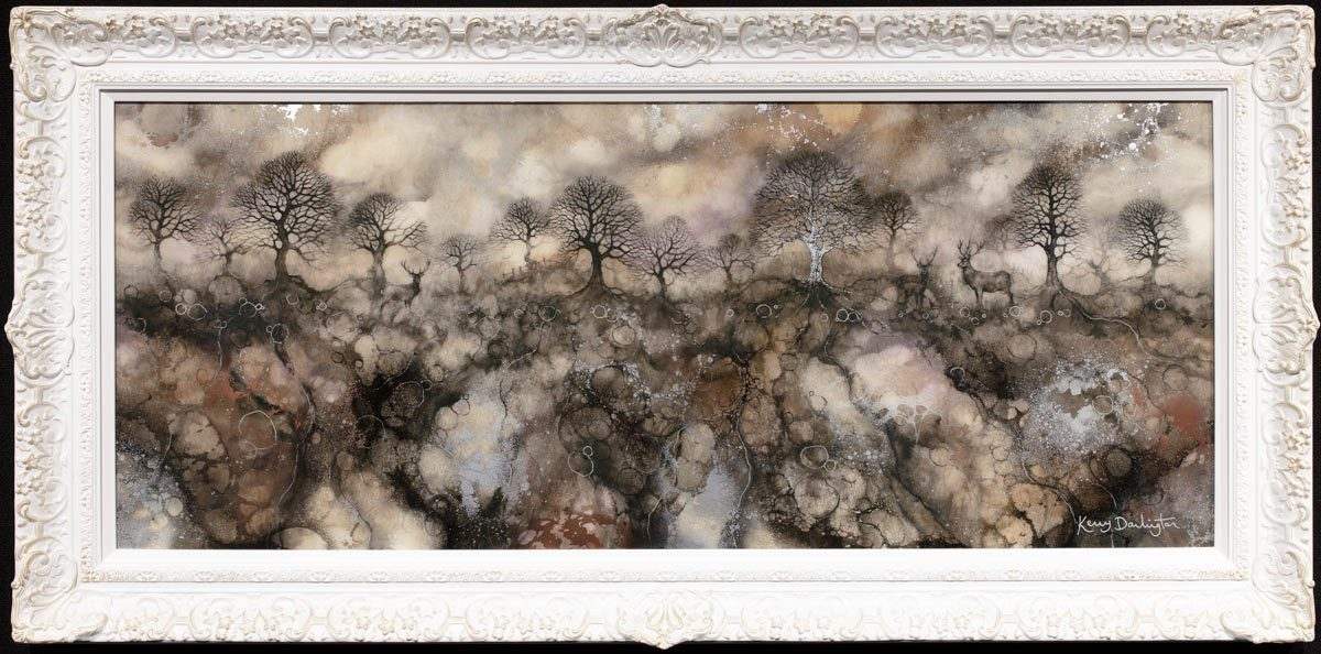 Winters Tapestry - Original - SOLD by artist Kerry Darlington - Wyecliffe Galleries