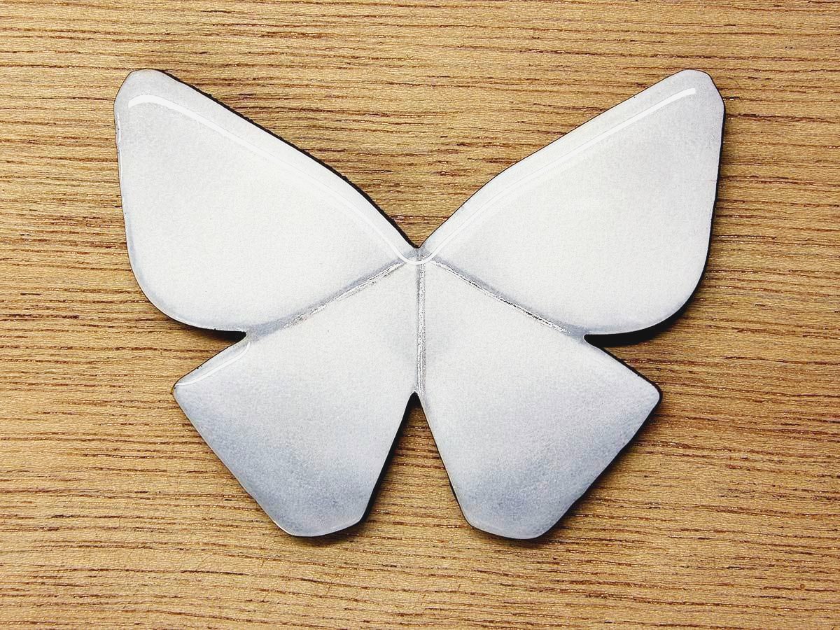 Wish Upon a Paper Butterfly - Edition Kerry Darlington Edition Number 22 / Silver / Blue