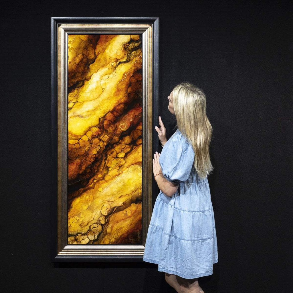 Yellowstone - Original - SOLD by artist Kerry Darlington - Wyecliffe Galleries