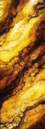 Yellowstone - Original - SOLD by artist Kerry Darlington - Wyecliffe Galleries