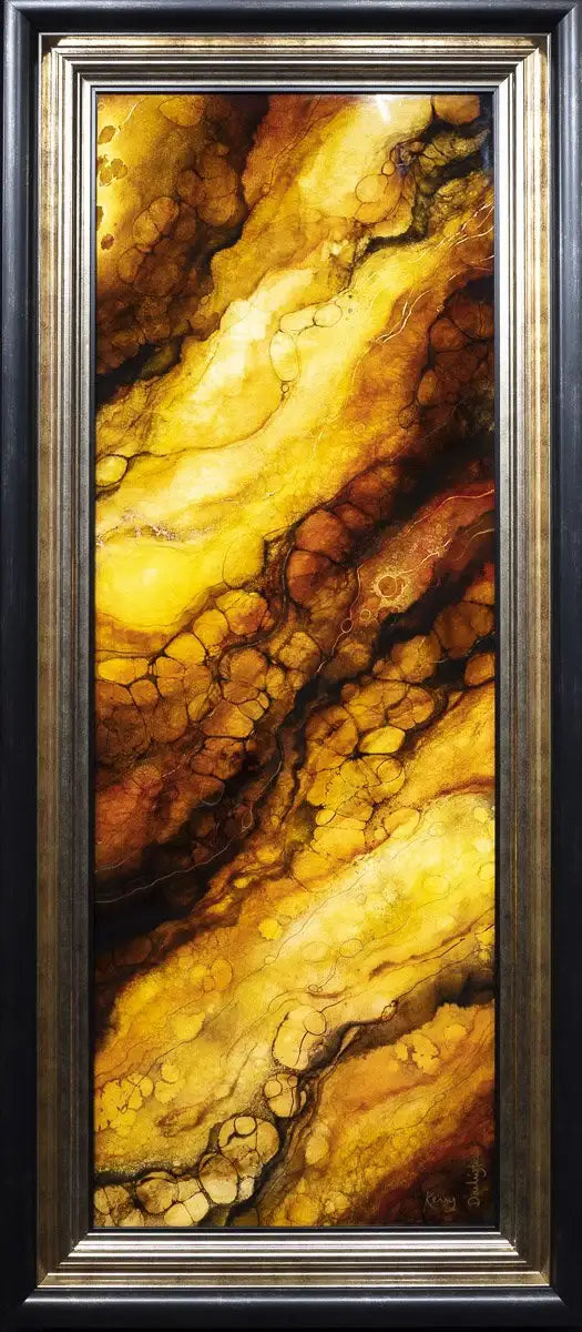 Yellowstone - Original - SOLD by artist Kerry Darlington - Wyecliffe Galleries