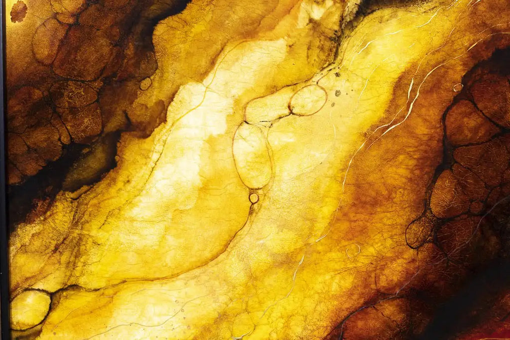 Yellowstone - Original - SOLD by artist Kerry Darlington - Wyecliffe Galleries