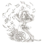 You're Nothing but a Pack of Cards - Original - SOLD by artist Kerry Darlington - Wyecliffe Galleries