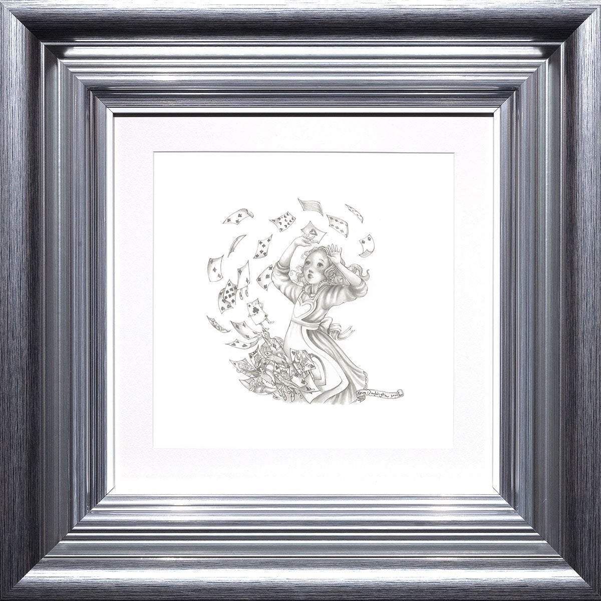 You're Nothing but a Pack of Cards - Original - SOLD by artist Kerry Darlington - Wyecliffe Galleries