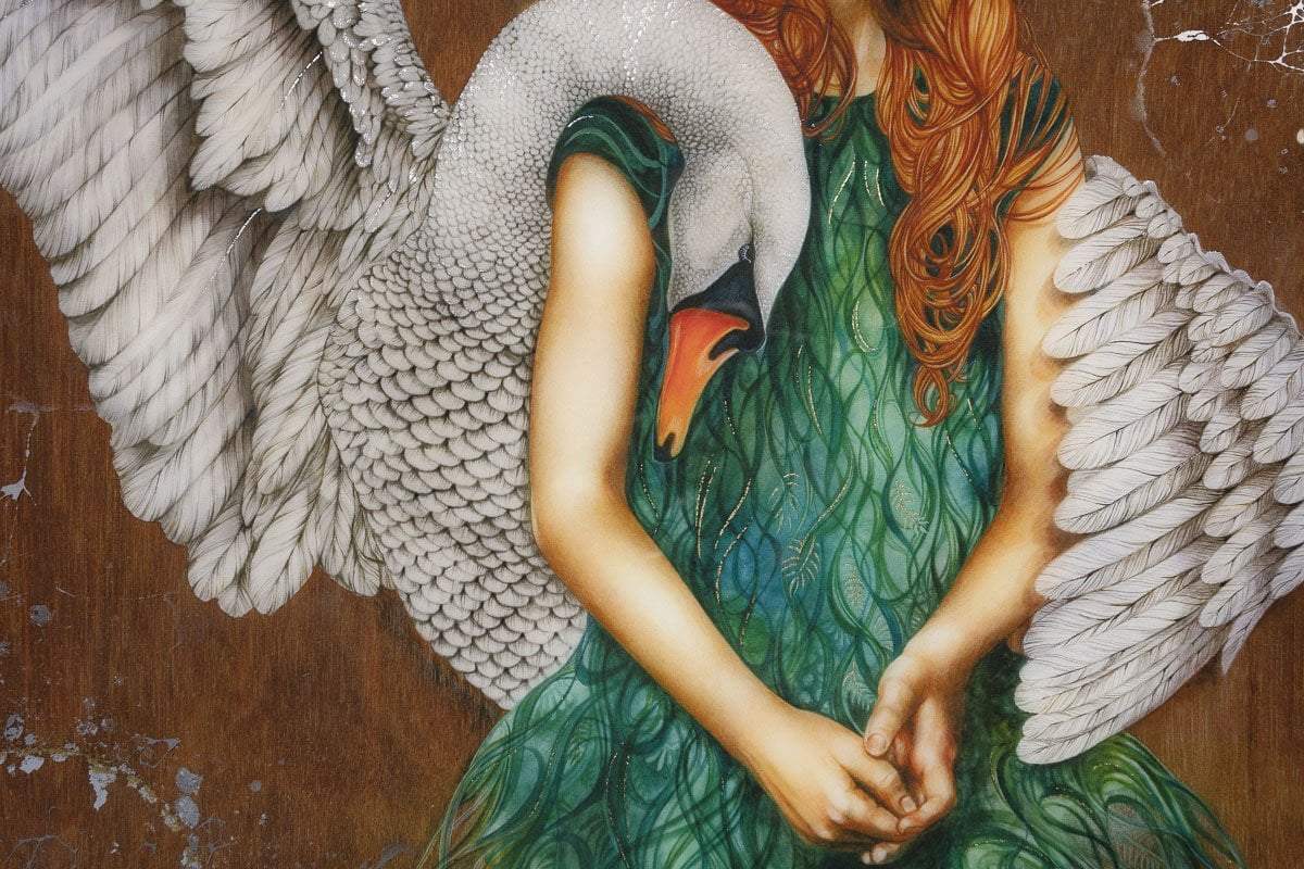 Young Odette - Edition by artist Kerry Darlington - Wyecliffe Galleries