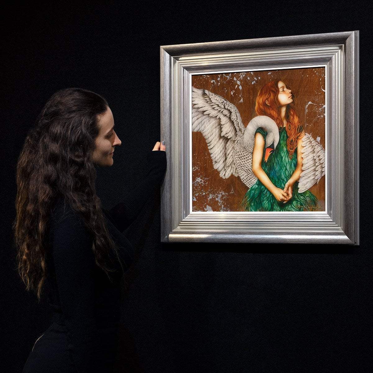 Young Odette - Edition by artist Kerry Darlington - Wyecliffe Galleries