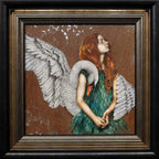 Young Odette - Original - SOLD by artist Kerry Darlington - Wyecliffe Galleries