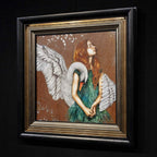 Young Odette - Original - SOLD by artist Kerry Darlington - Wyecliffe Galleries