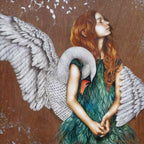 Young Odette - Original - SOLD by artist Kerry Darlington - Wyecliffe Galleries