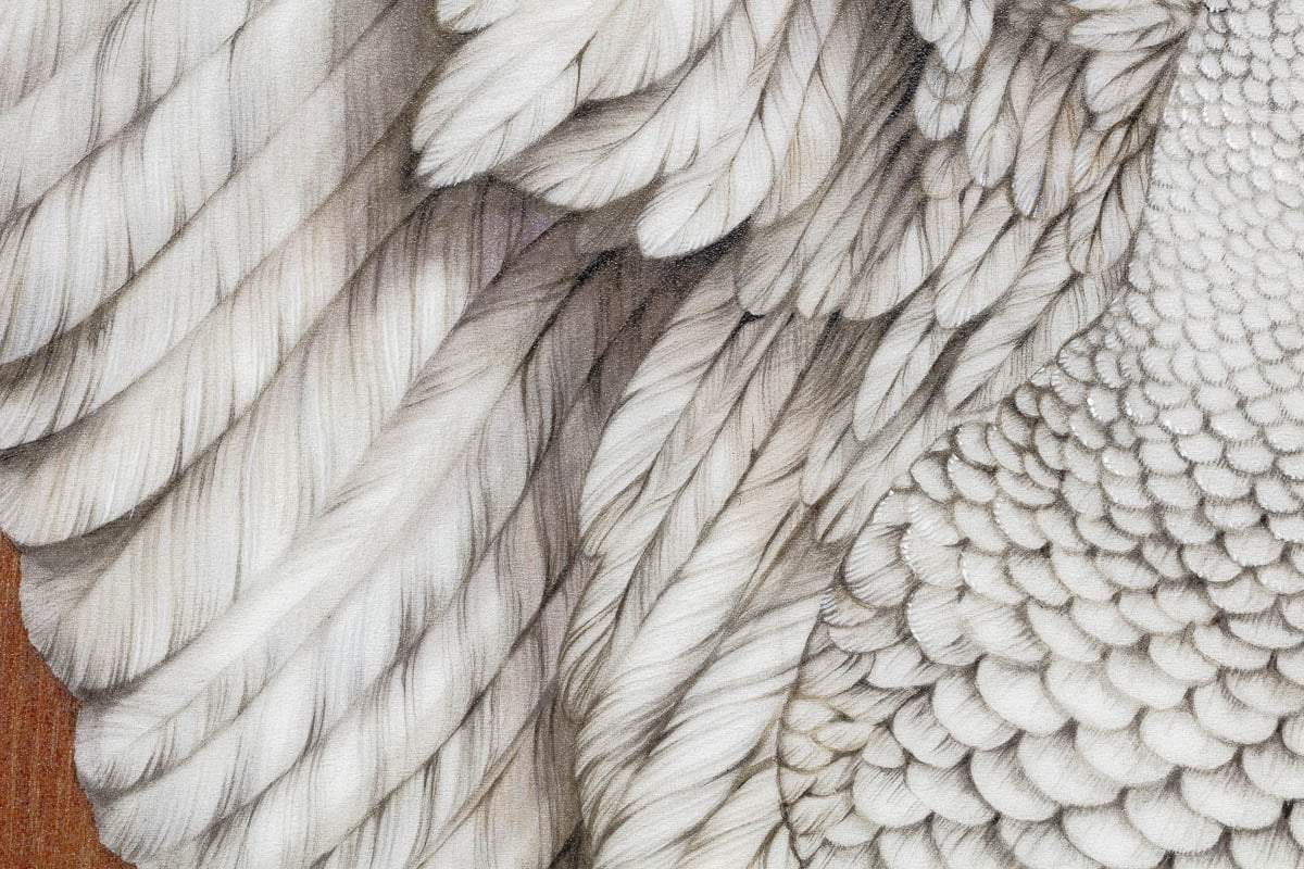 Young Odette - Original - SOLD by artist Kerry Darlington - Wyecliffe Galleries