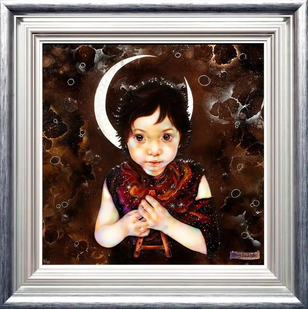 Young Pan - Edition by artist Kerry Darlington - Wyecliffe Galleries