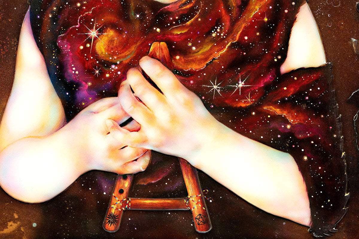 Young Pan - Edition by artist Kerry Darlington - Wyecliffe Galleries