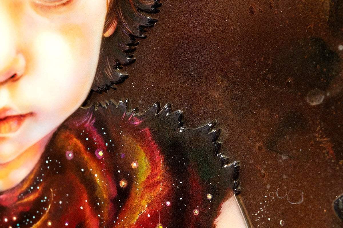 Young Pan - Edition by artist Kerry Darlington - Wyecliffe Galleries